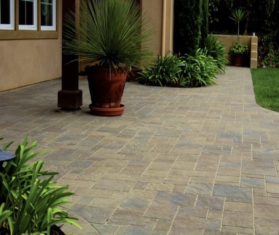 Concrete paver driveway installation Carlsbad CA by Panjia Outdoors