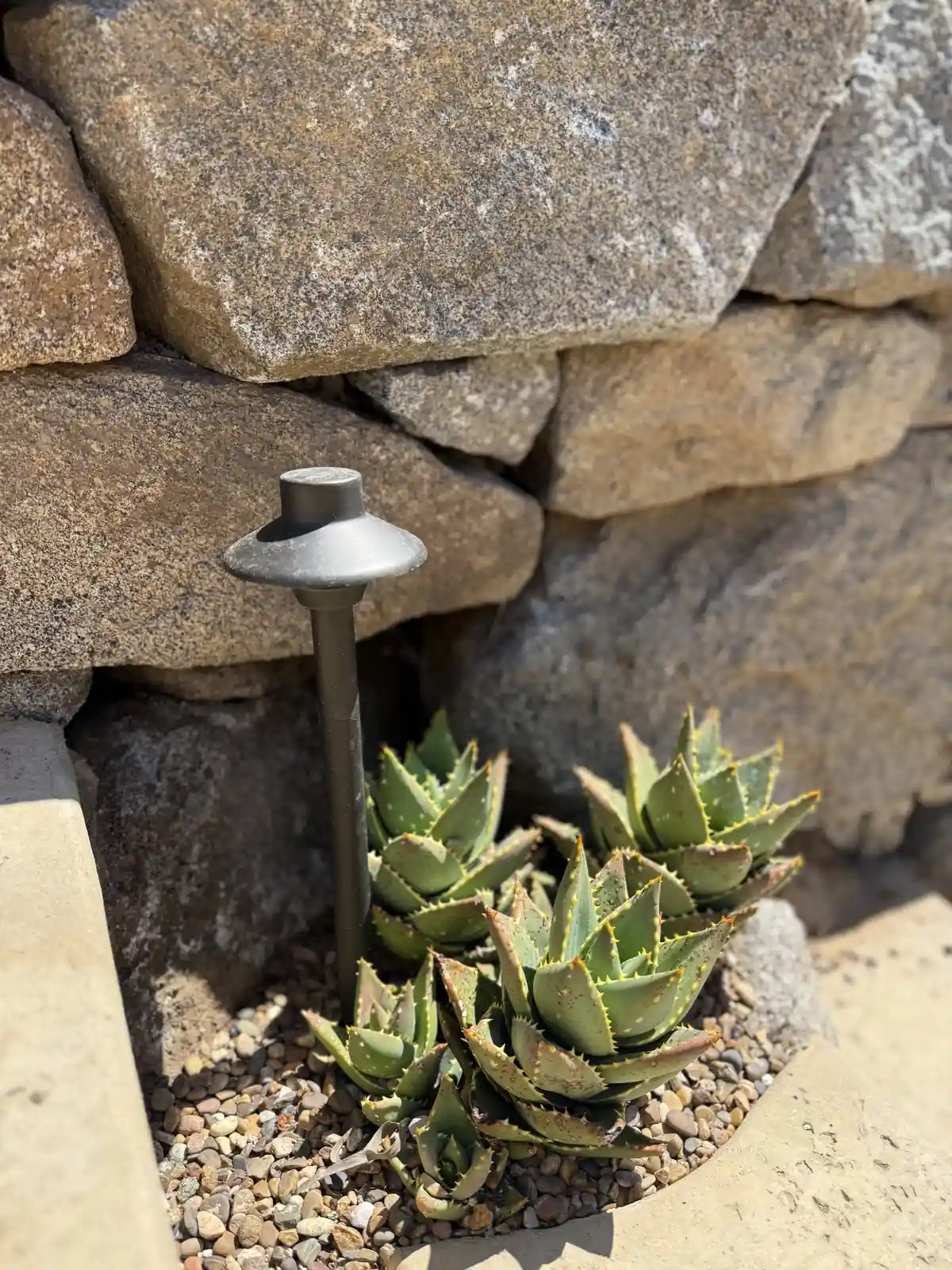Landscape Lighting project in San Diego County by Panjia Outdoors