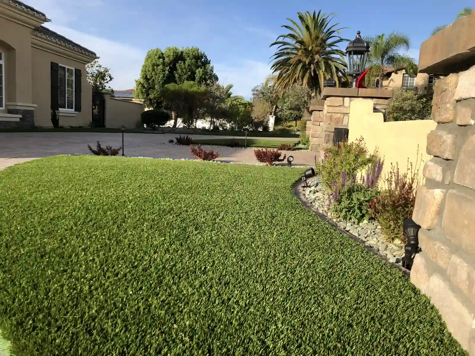 Artificial Turf project in San Diego County by Panjia Outdoors